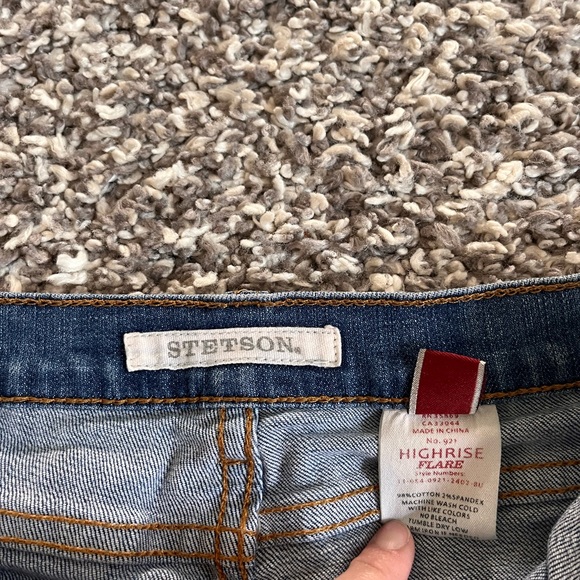Stetson flared jeans size 8 - Picture 4 of 5